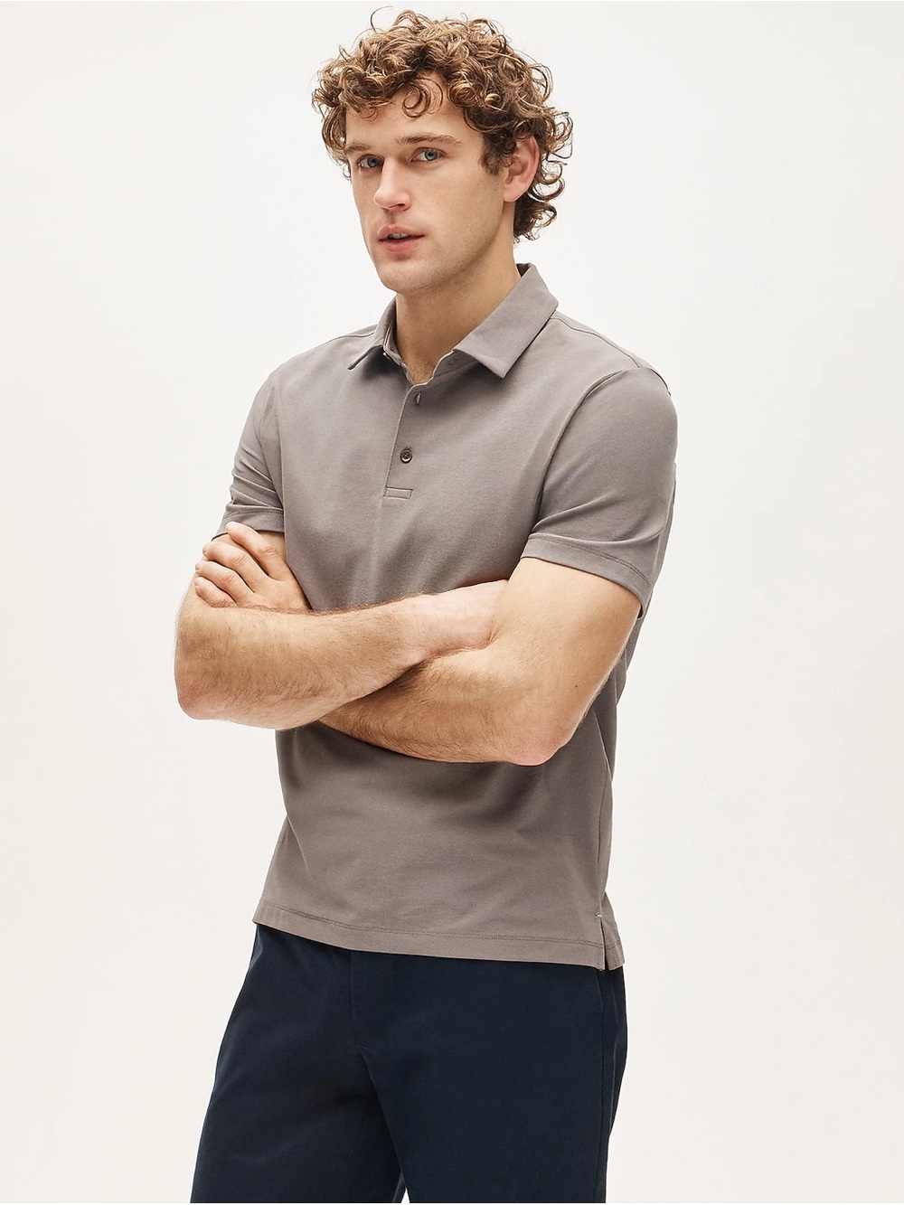 NWT J.Crew Performance piqué polo shirt Size M